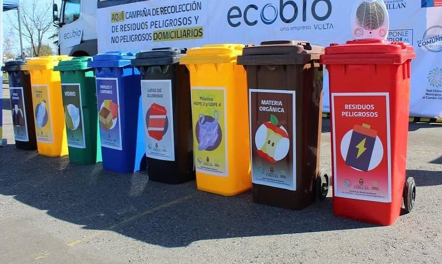 Conoce los puntos limpios de reciclaje en Chillán