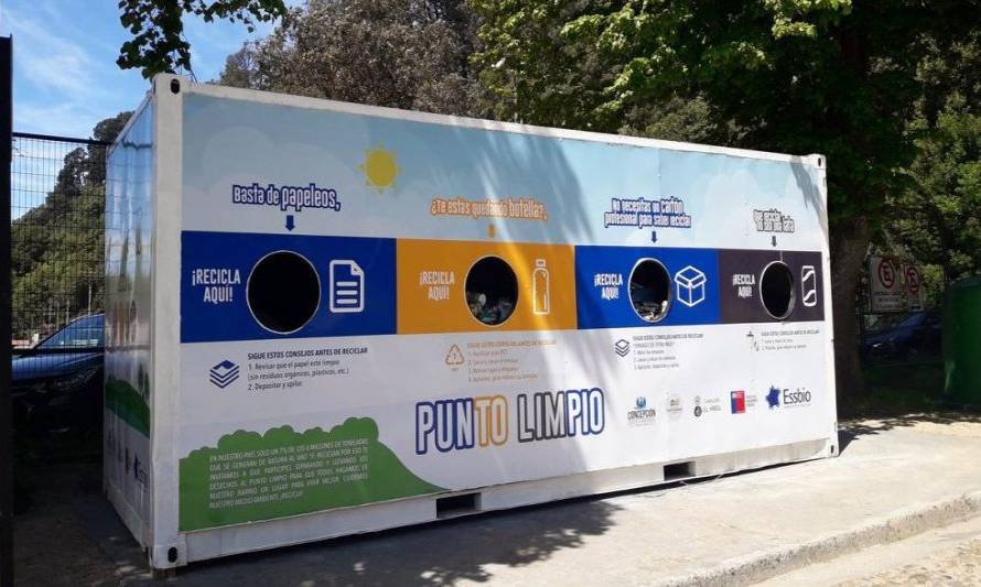 Conoce los puntos limpios de reciclaje en Concepción