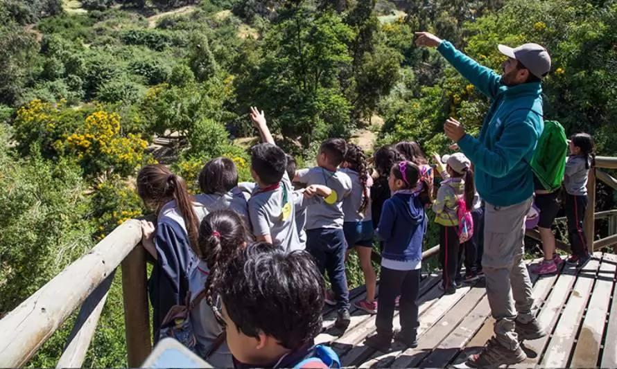 Bosque Santiago: un espacio de aprendizajes a través de los sentidos