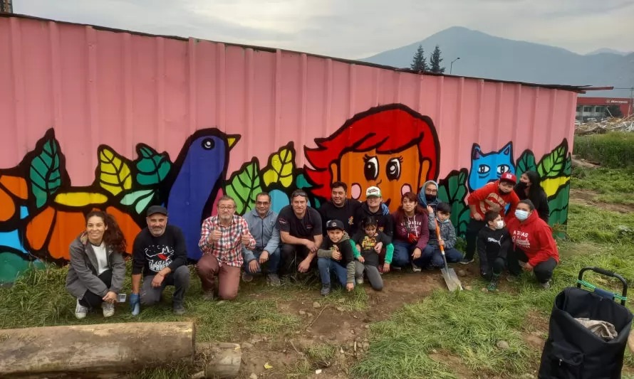 Fundación Ayudarte: una agrupación que recupera espacios en Conchalí